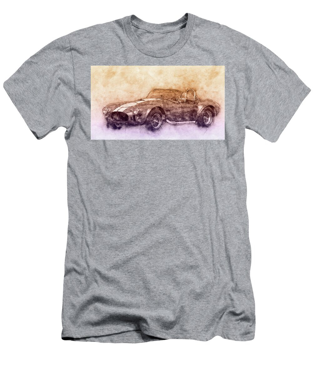 Ac Cobra Shelby Cobra 2 1962s Automotive Art Car Posters Studio Grafiikka T-Shirt