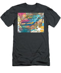 Acura Ilx 2013 Sedan Winter Scene Colorful Car Vibrant Winter Car Hollie Love T-Shirt