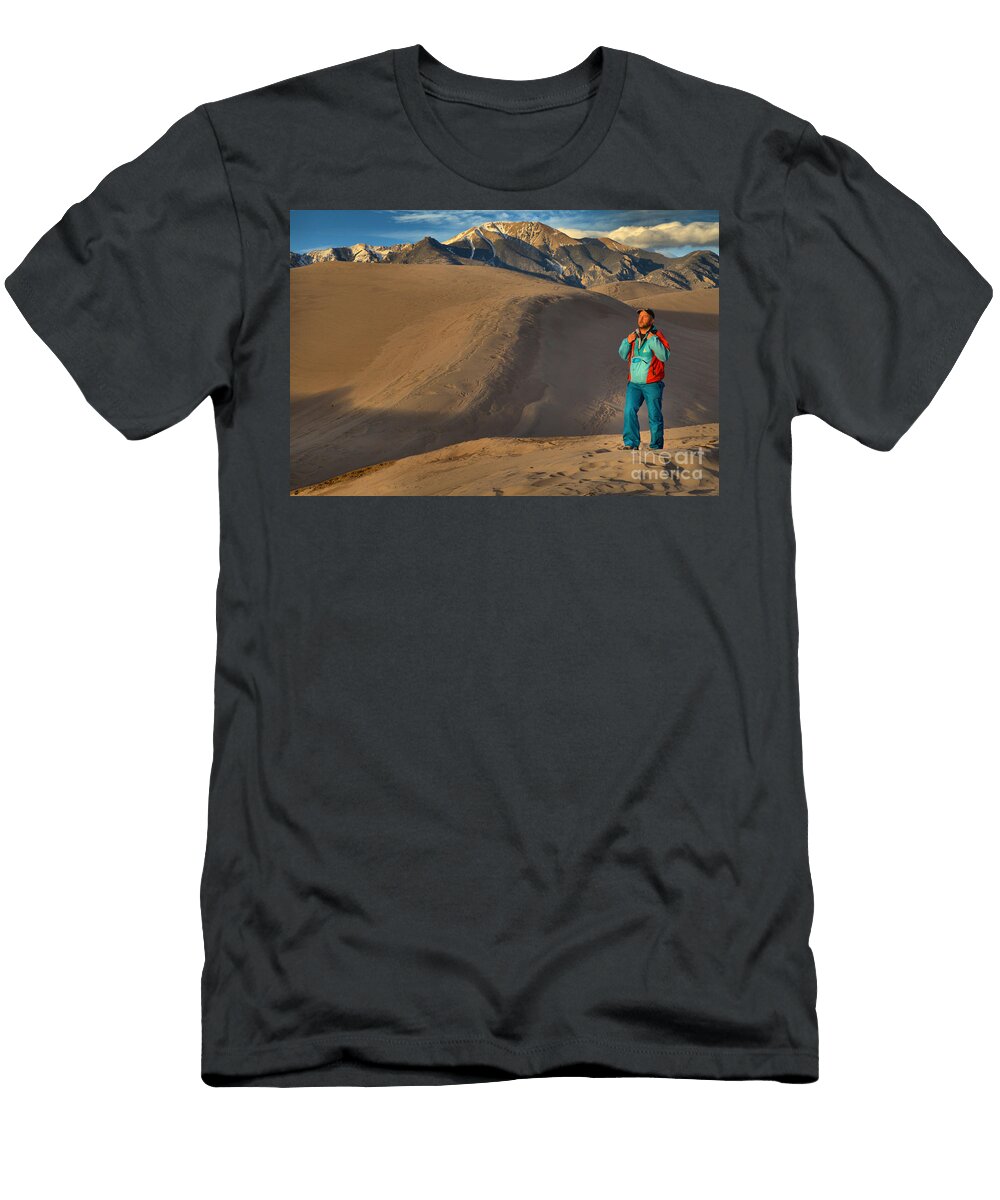 Adam Jewell At Great Sand Dunes National Park Adam Jewell T-Shirt