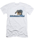 Adult Male Polar Bear in the Pristine Snow of Svalbard Jane Rix T-Shirt