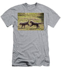 African Cheetah Two Cubs Playing Masai Mara National Yashpal Rathore Natureplcom T-Shirt