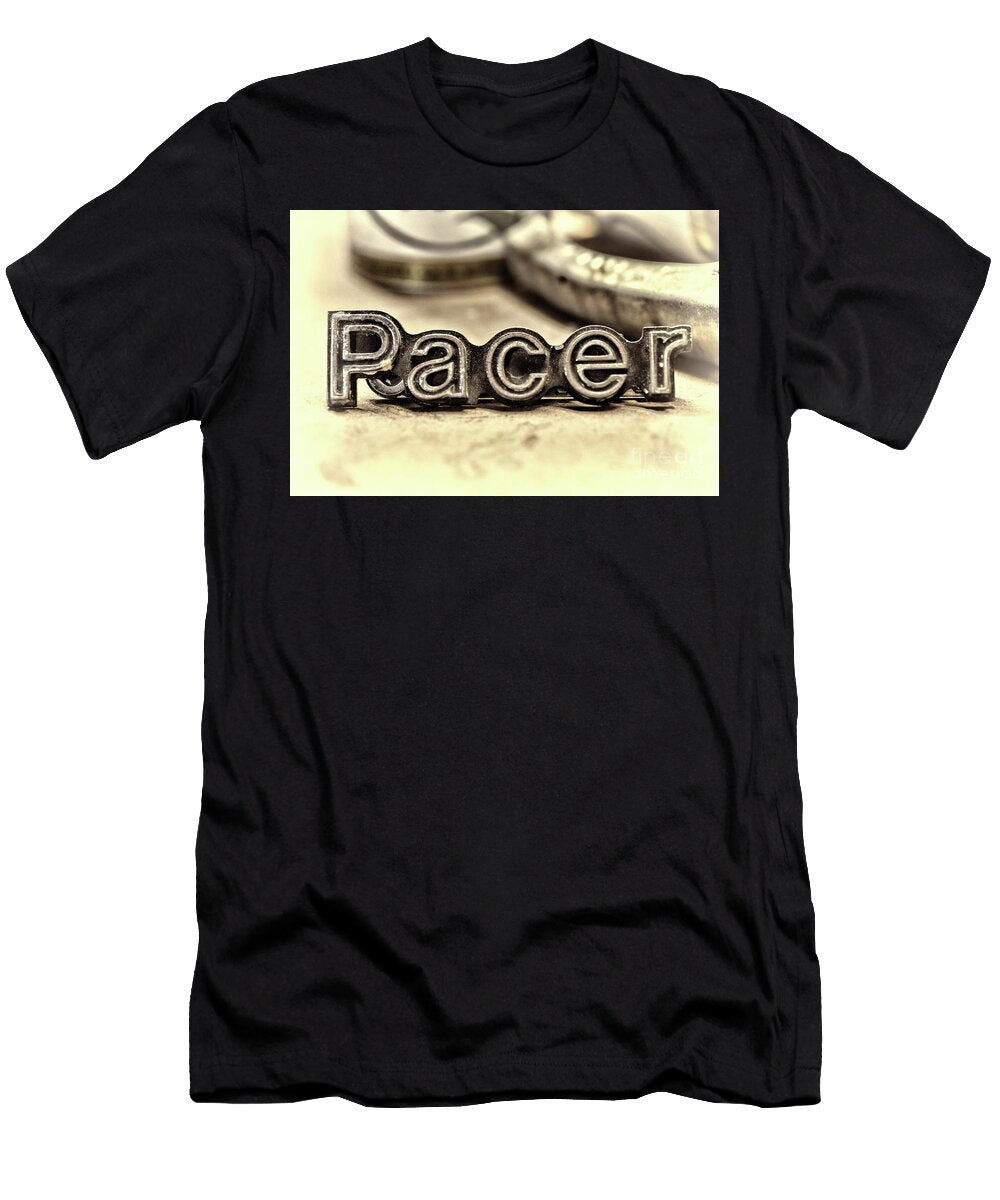 Amc Pacer Car Badge Artistic Paul Ward T-Shirt