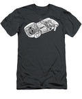 American 2 Door Roadster Devin D Porsche 1957 Vladyslav Shapovalenko T-Shirt