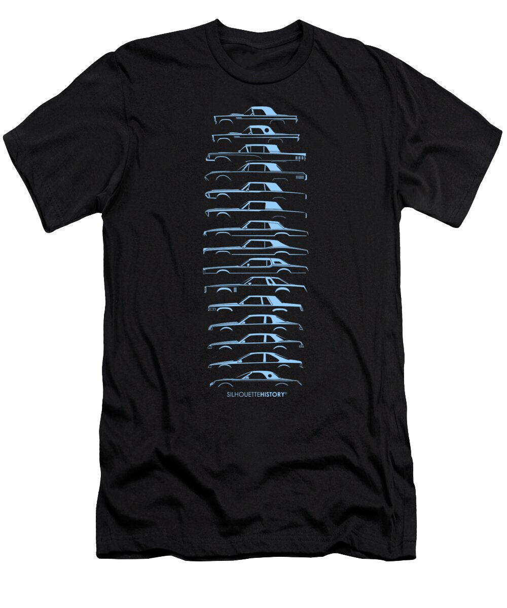 American Bird Coupe Silhouettehistory Gabor Vida T-Shirt