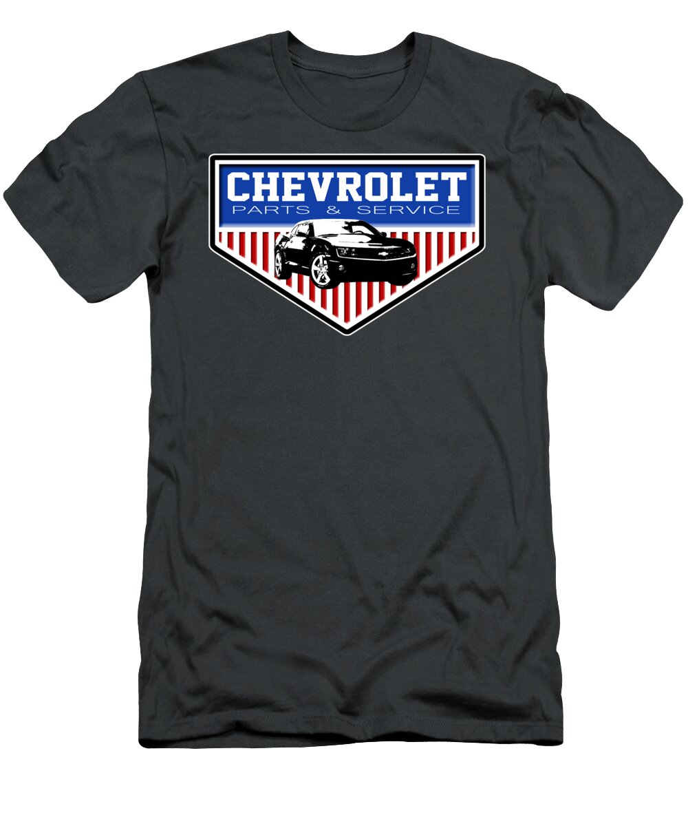 American Chevrolet Logo Paul Kuras T-Shirt