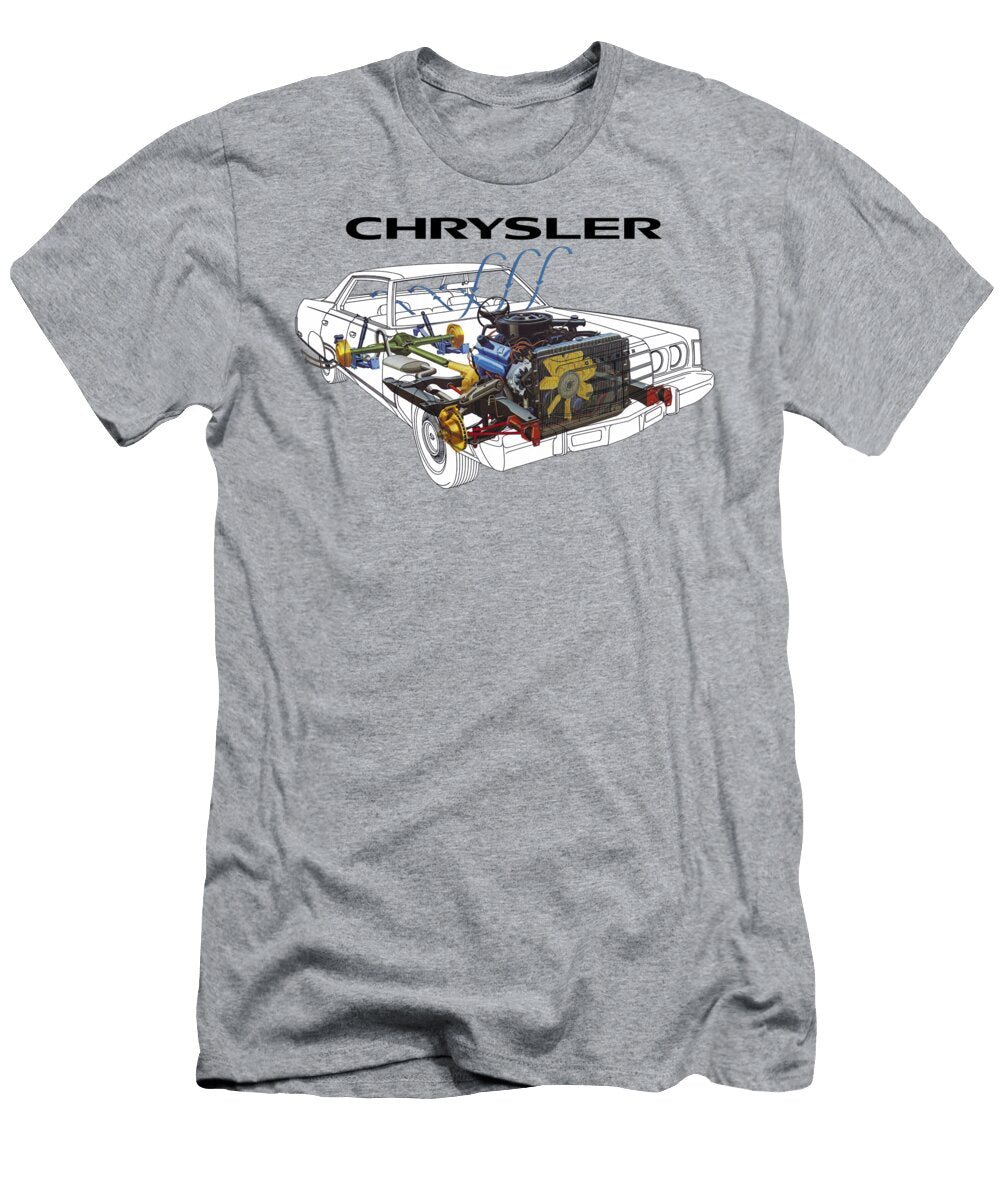 American Classic 4 Door Sedan Chrysler New Yorker Brougham Hardtop Vladyslav Shapovalenko T-Shirt