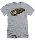 American Classic Sedan Chrysler Lebaron Gts Cutaway Art Vladyslav Shapovalenko T-Shirt