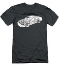American Full Size Four Door Sedan Dodge Interpid 35l Ege V6 Engine Cutaway Art Vladyslav Shapovalenko T-Shirt