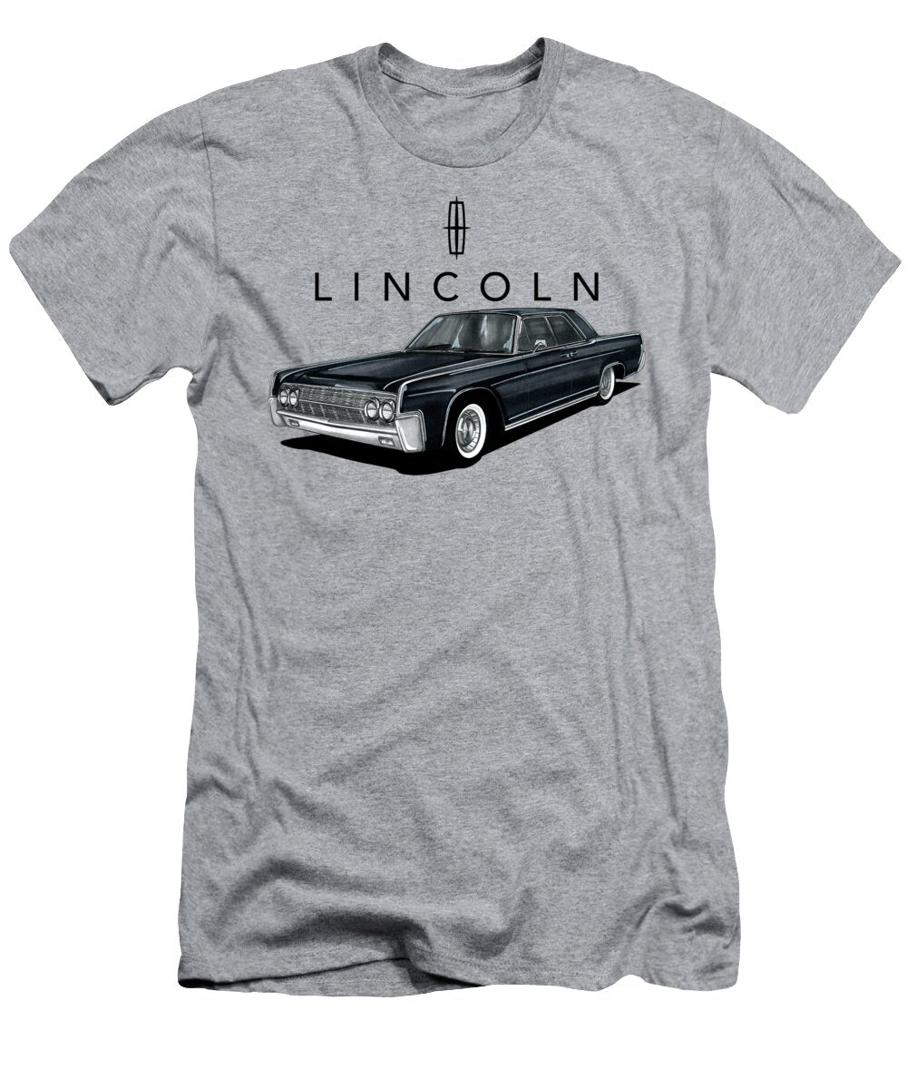 American Luxurius Retro Car Lincoln Continental Sedan 1964 Vladyslav Shapovalenko T-Shirt