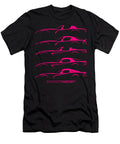 American Pink Snakes Silhouettehistory Gabor Vida T-Shirt