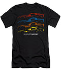American Sports Car C6 Silhouettehistory Gabor Vida T-Shirt