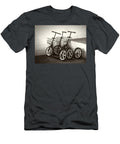 Amish Scooters in Black and White Greg and Chrystal Mimbs T-Shirt