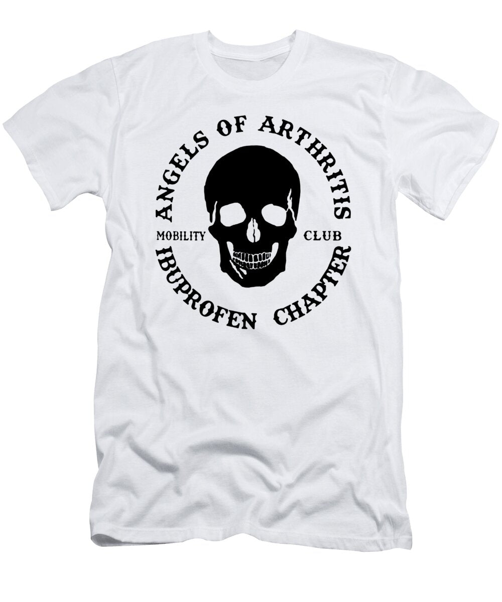 Angels of Arthritis Mobility Club Motorcycle Club Sons of Bike Mens Biker Motorcycle Mason Skene T-Shirt