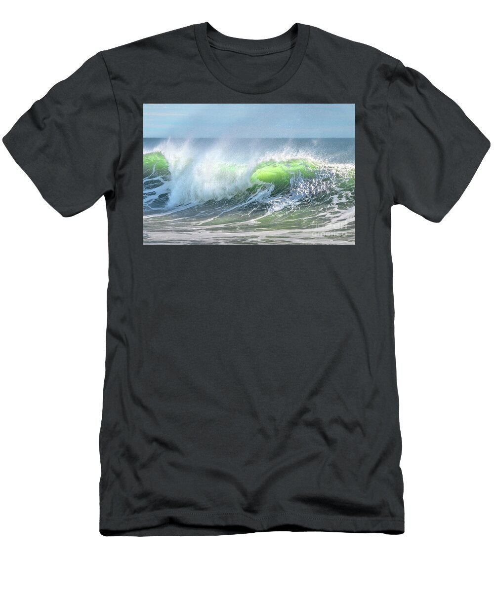 Angry Swells Off East Beach Jeff Maletski T-Shirt