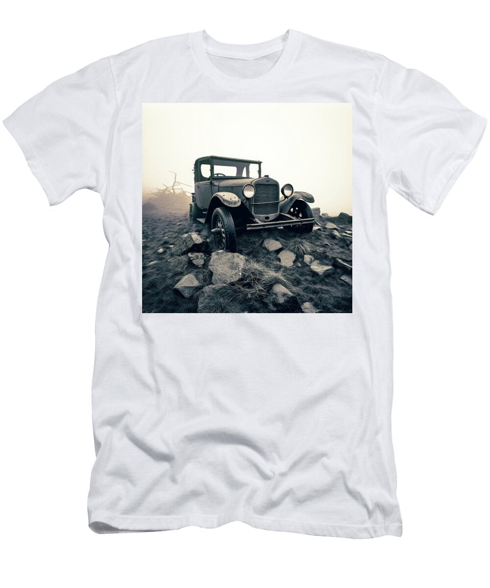 Antique Jalopy Left in a Field Yo Pedro T-Shirt