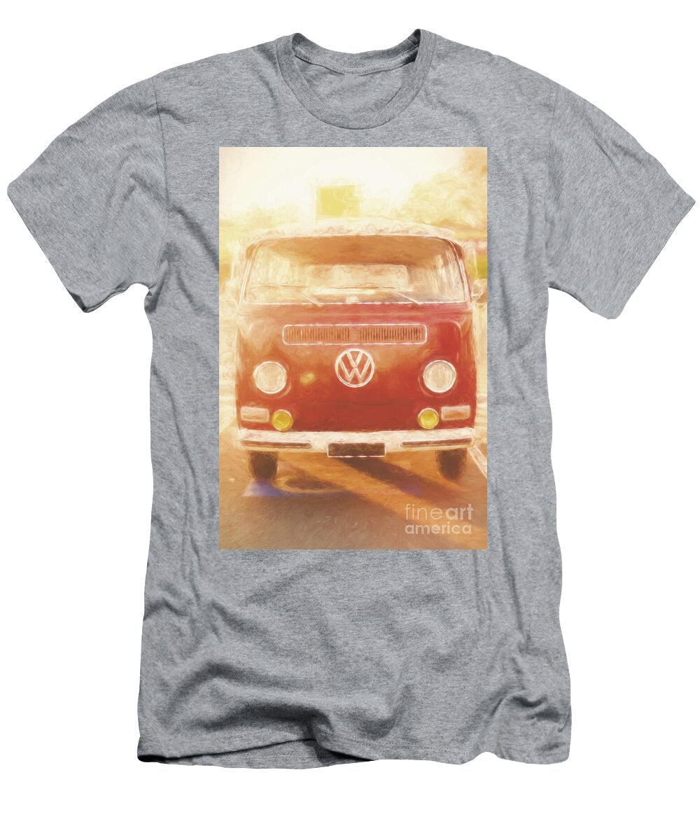 Artistic Digital Drawing of a VW Combie Campervan Ryan Jorgensen T-Shirt