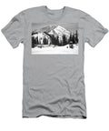 Aspen Highlands Highland Peak Black and White Adam Jewell T-Shirt
