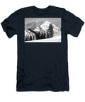 Aspen Highlands Peak Black and White Adam Jewell T-Shirt