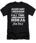 Assistant Librarian Ninja Job Gift Item Shi Hu Kang T-Shirt
