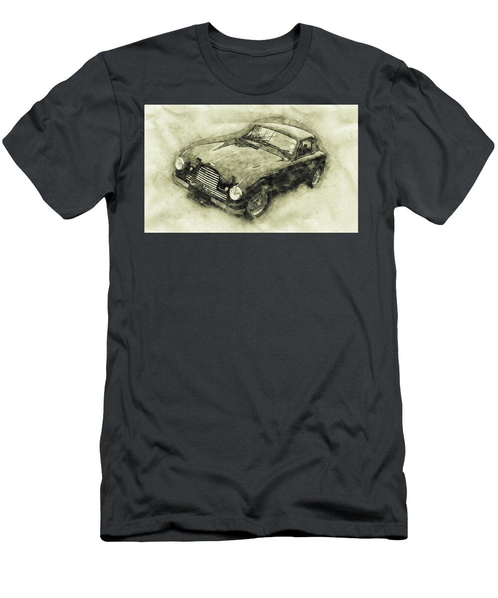 Aston Martin Db2 Gt Zagato 1950 Automotive Art Car Posters Studio Grafiikka T-Shirt