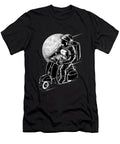Astronaut Biker Long Shot T-Shirt