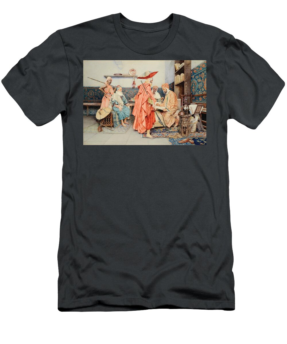 At the Cadi Art Giuseppe Signorini Italian T-Shirt