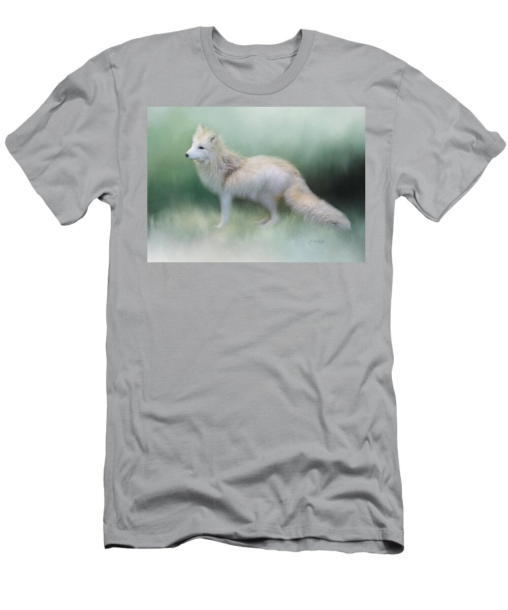 At the Centre Arctic Fox Art Jordan Blackstone T-Shirt
