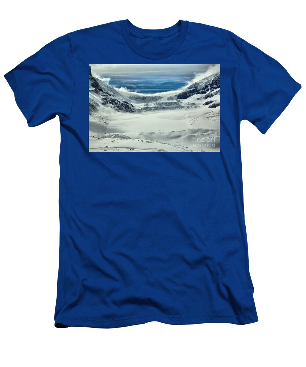 Athabasca Glacier Scenic Winter Adam Jewell T-Shirt