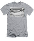 Athabasca Glacier Scenic Winter Black and White Adam Jewell T-Shirt