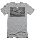 Athabasca Glacier Winter Black and White Adam Jewell T-Shirt