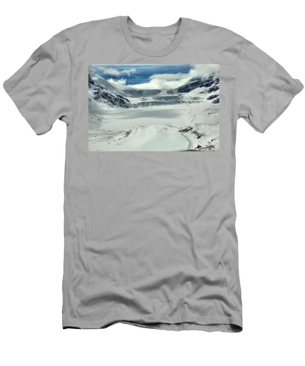 Athabasca Glacier Winter Wonderland Adam Jewell T-Shirt