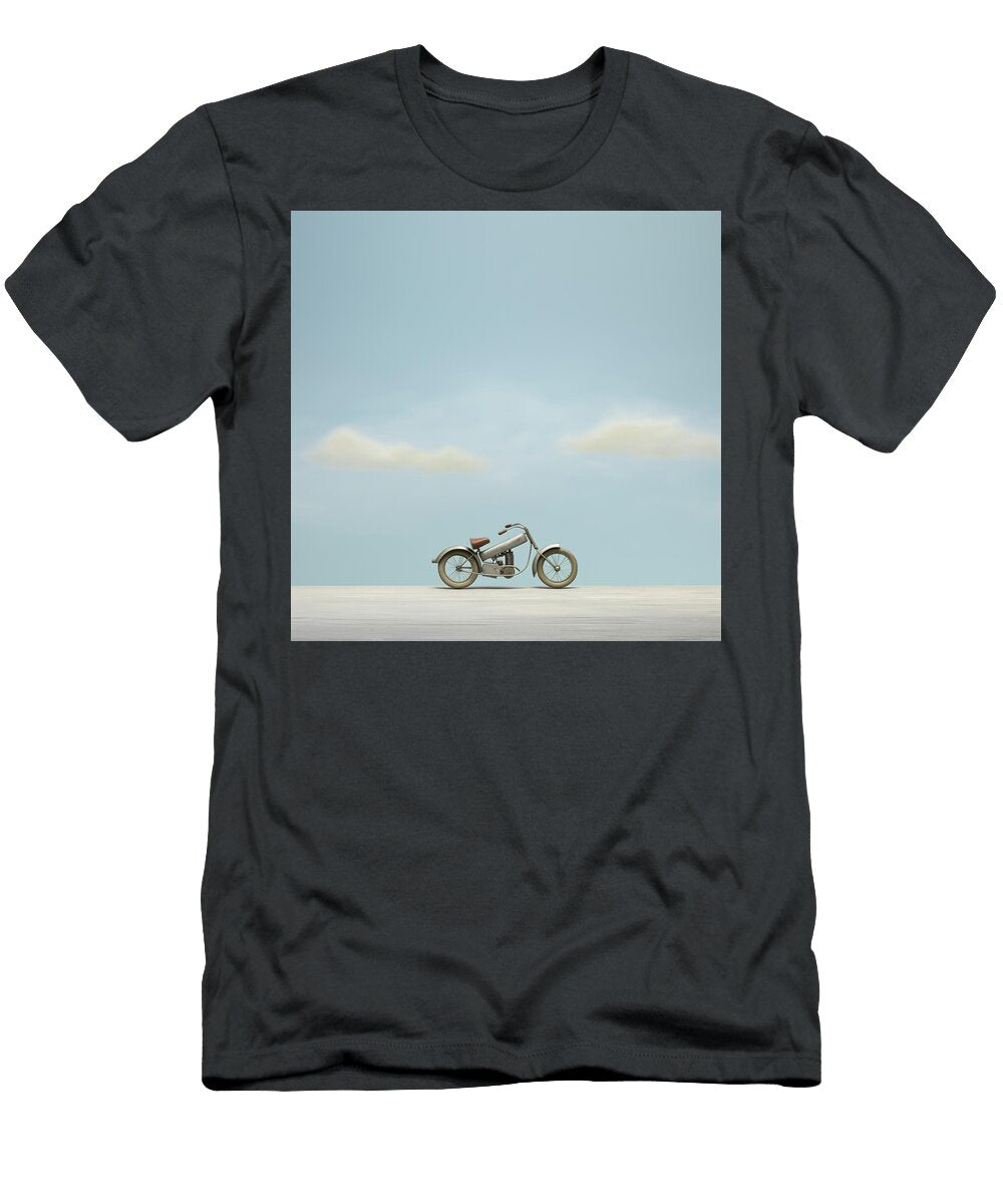 Atomic Age Tin Toy Motorbike Yo Pedro T-Shirt