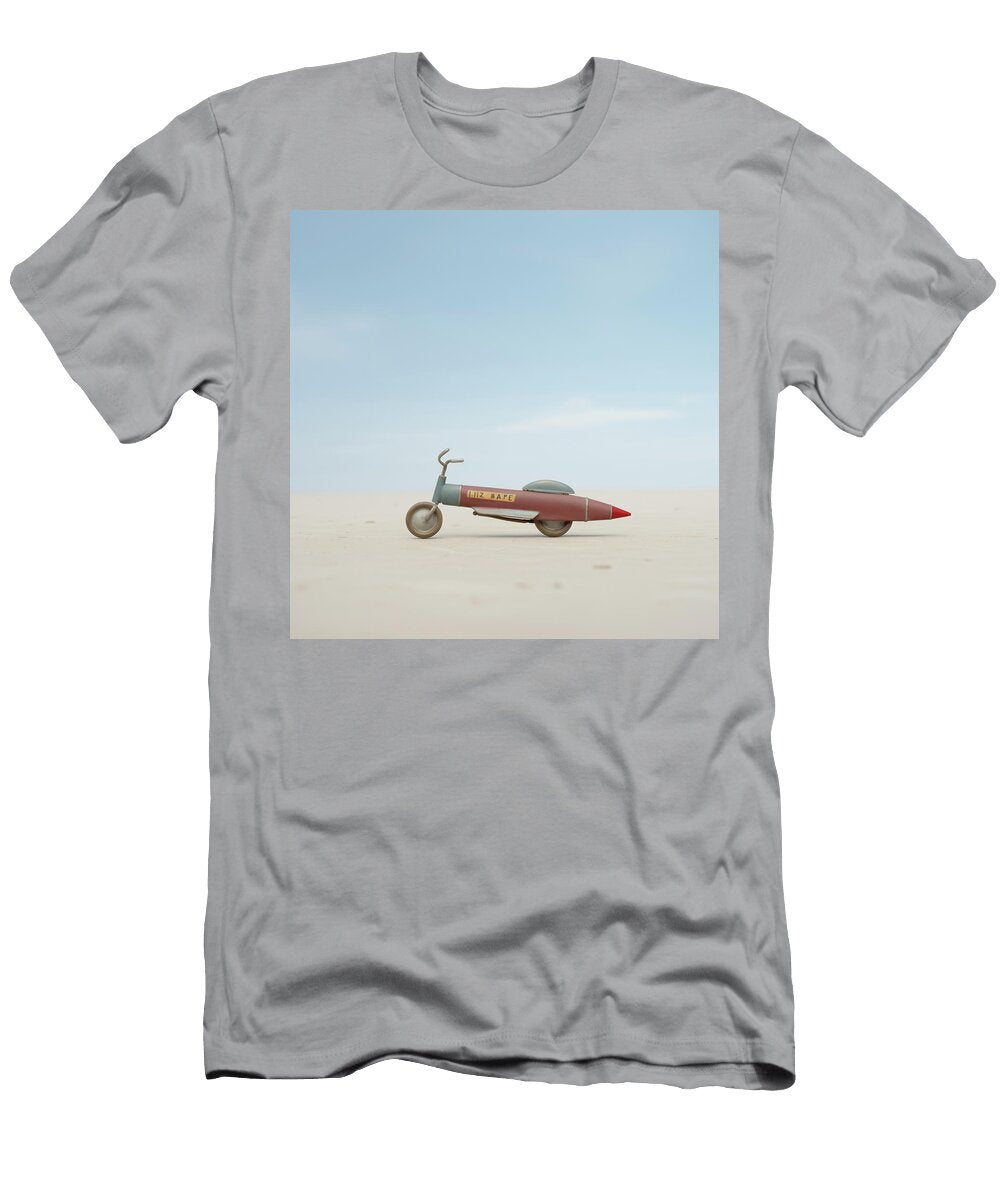 Atomic Age Tin Toy Rocket Scooter Yo Pedro T-Shirt