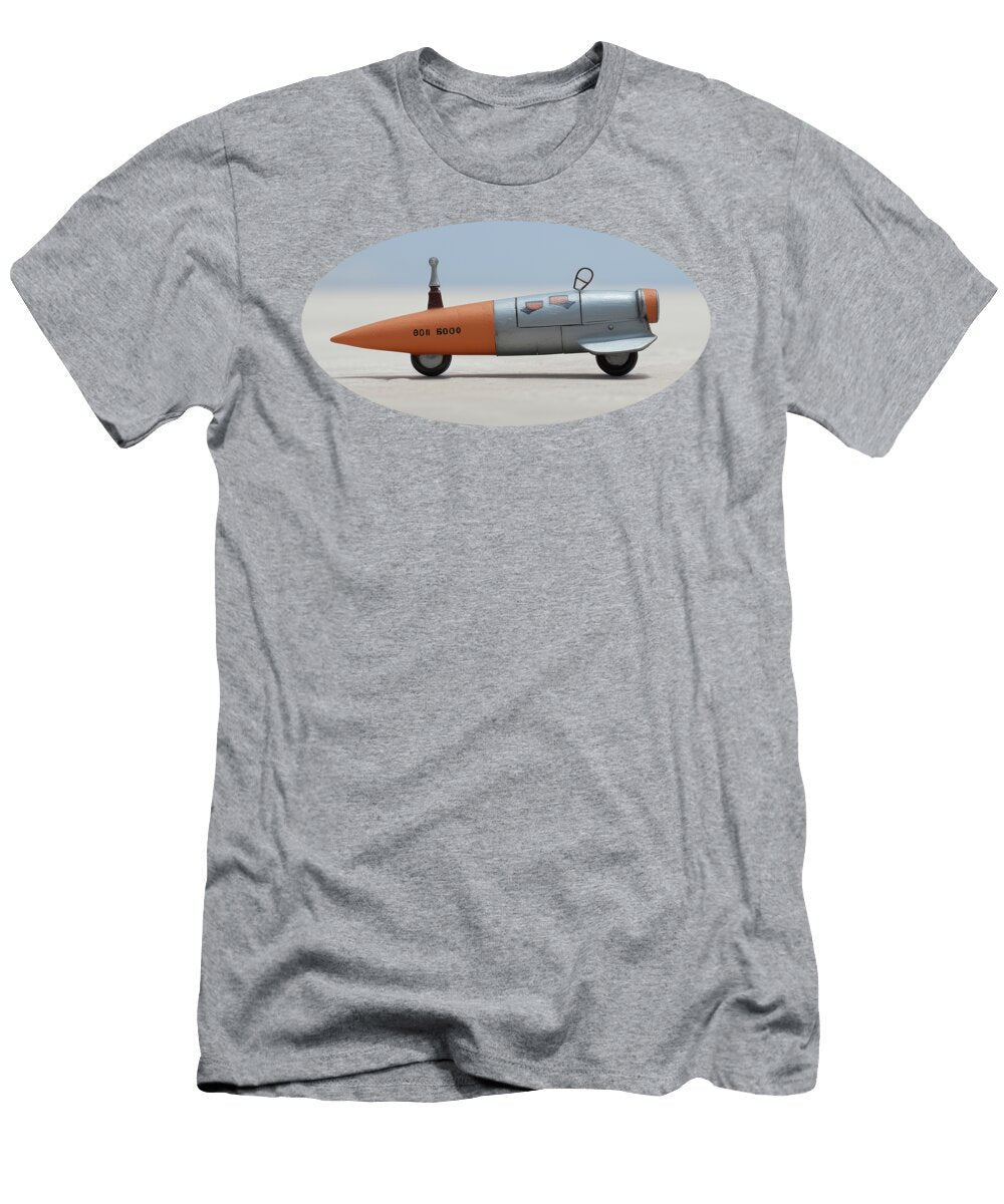 Atomic Tin Toy Blue Winged Jet Car Yo Pedro T-Shirt