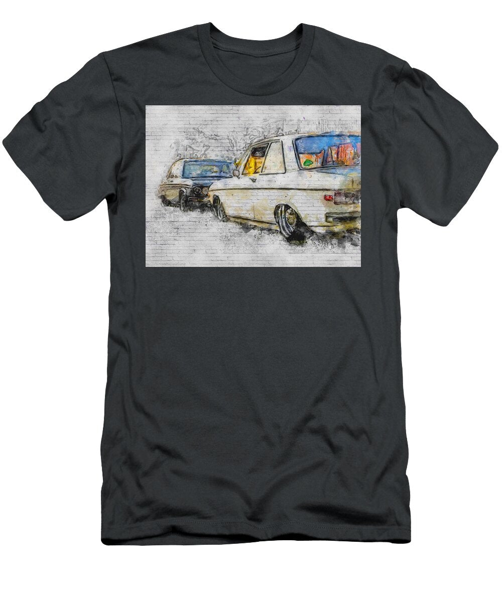 Audi 100 C1 Ls 1976 Retro Cars Classic Understatement Lowrider Ashtyn Treutel T-Shirt