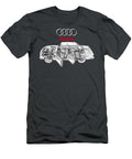 Audi 100 Sedan Cutaway Automotive Art Vladislav Shapovalenko T-Shirt