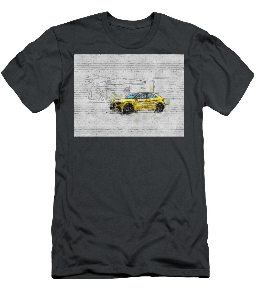 Audi A1 Abt 2020 Yellow Hatchback Exterior New German Cars Ashtyn Treutel T-Shirt