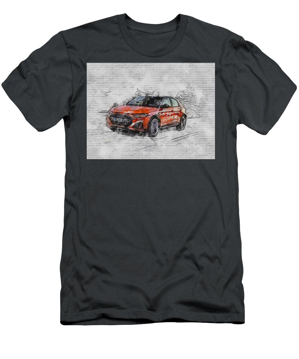 Audi A1 Citycarver 2020 Exterior Orange Hatchback New German Cars Ashtyn Treutel T-Shirt