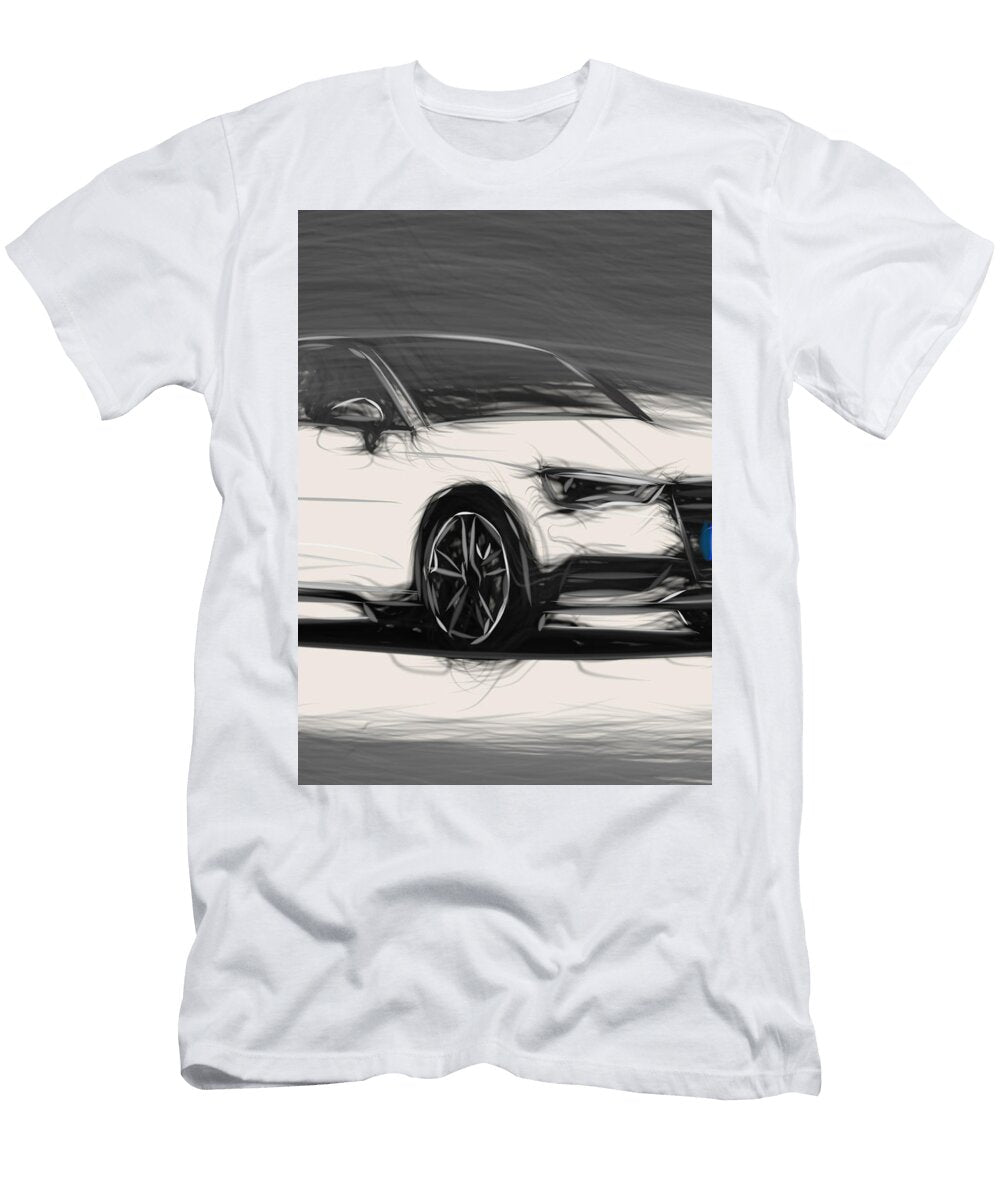 Audi A3 Hatchback Coupe 9391 Carstoon Concept T-Shirt