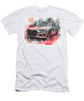 Audi A4 2023 Sedan Modern Design Car Artwork Stylish Audi Car Drawing Hollie Love T-Shirt
