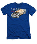 Audi A4 30 Quattro Sedan Cutaway Automotive Art Vladislav Shapovalenko T-Shirt