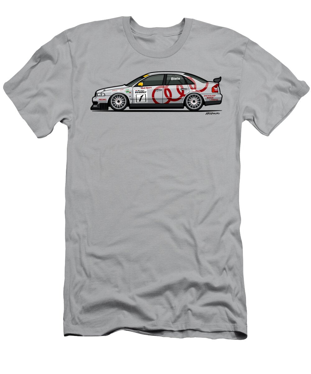 Audi A4 Quattro B5 Super Touring Monkey Crisis on Mars T-Shirt