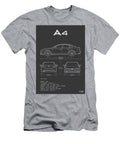 Audi A4 Sedan Blueprint Interlakes Interlakes T-Shirt
