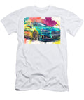 Audi A5 Sportback 2017 Hatchback Modern Art Colorful Car Vibrant Abstract Car Art Hollie Love T-Shirt