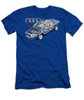 Audi A6 32 Quattro Sedan Cutaway Automotive Art Vladislav Shapovalenko T-Shirt