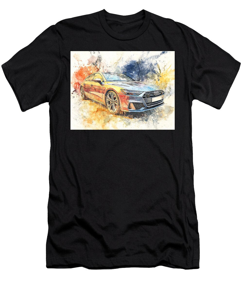 Audi A7 2023 Hatchback Luxury Car Modern Design Stunning Modern Luxury Car Hollie Love T-Shirt