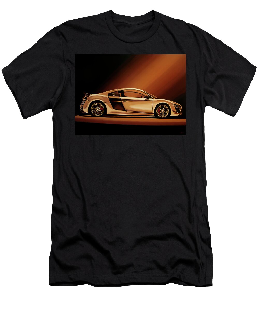 Audi R8 Painting Paul Meijering T-Shirt