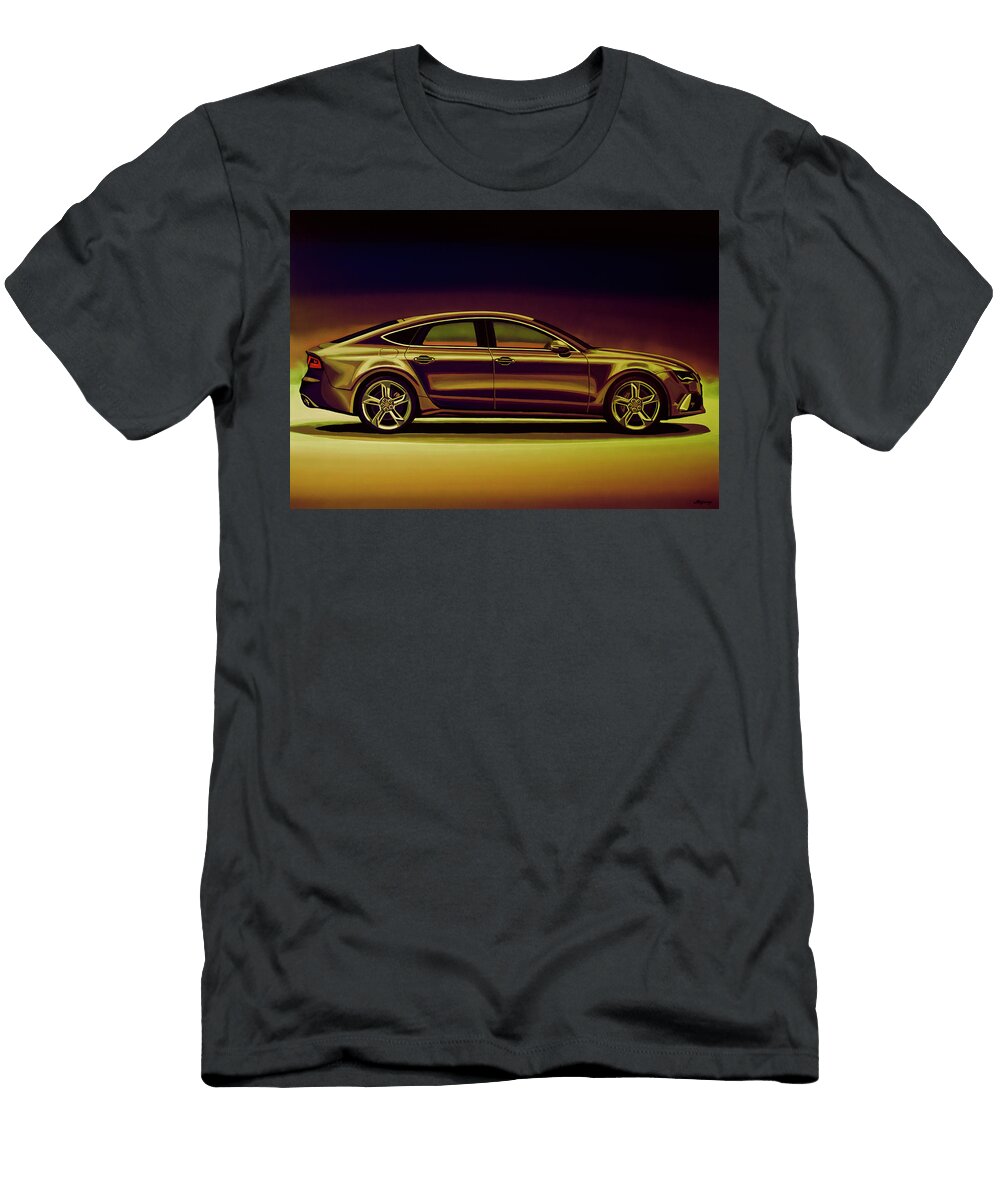 Audi Rs7 2013 Mixed Media Paul Meijering T-Shirt
