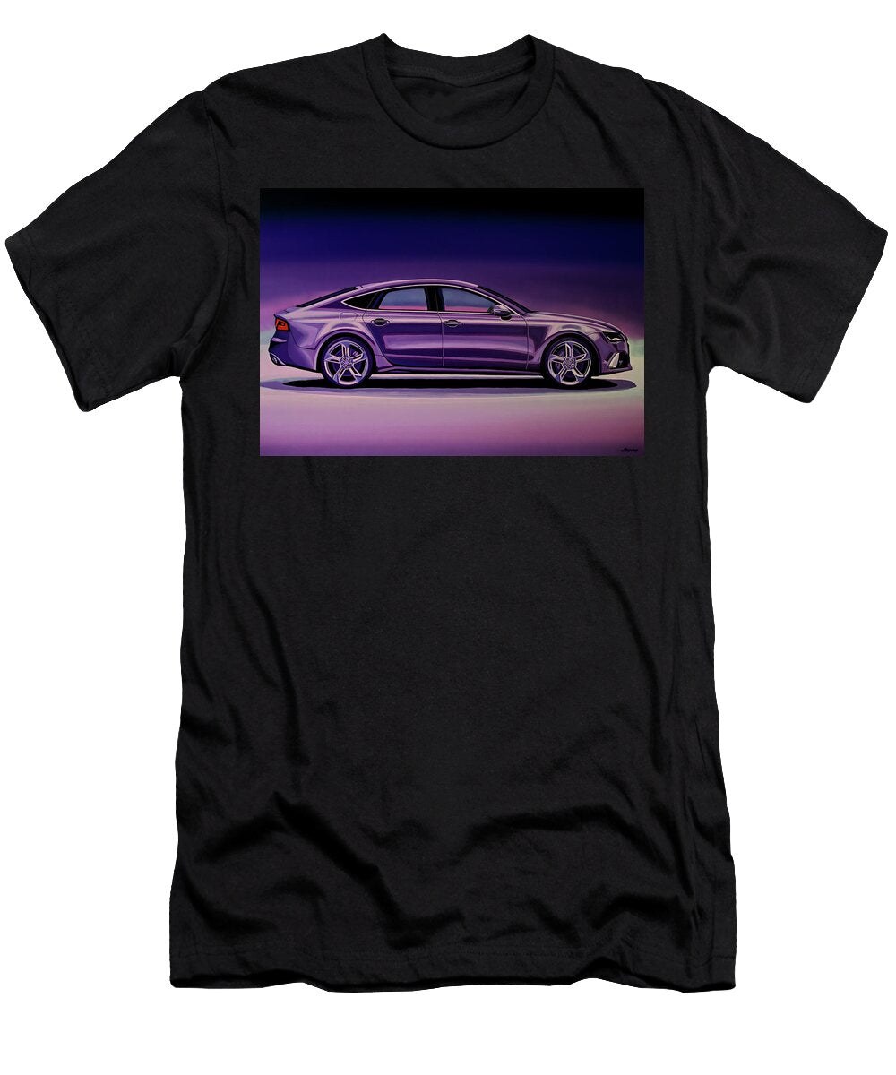Audi Rs7 2013 Painting Paul Meijering T-Shirt