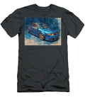 Audi S4 2004 Sedan Artistic Car Design Blue Car Drawing Stunning Blue Car Artwork Hollie Love T-Shirt